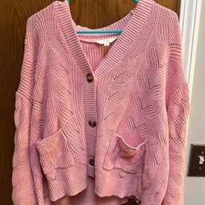 Pink Sweater/Cardigan
